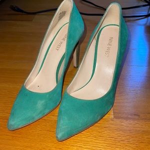 Nine West Turquoise heels